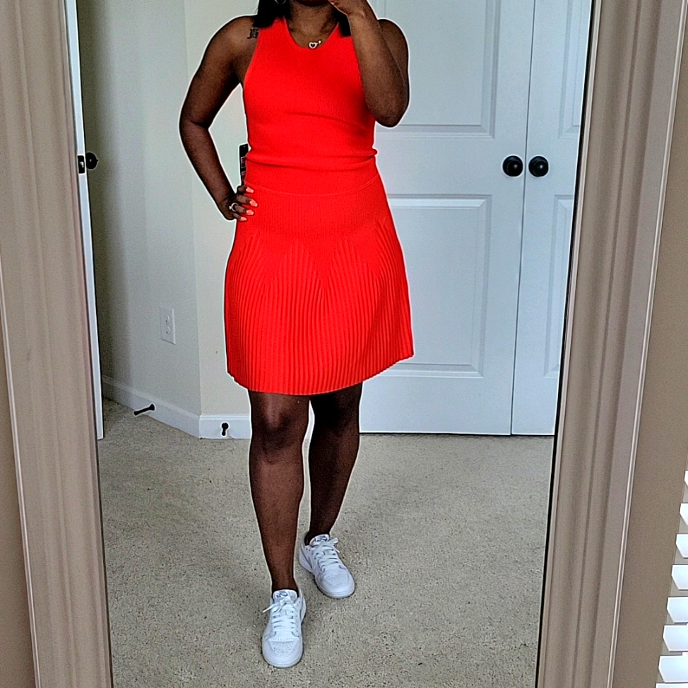 Rachel Roy Skater Dress Large